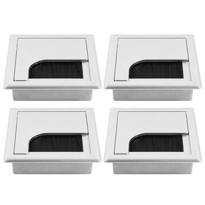 4 Pcs Cord Organizer Container Data Cable Storage Box Hole Cover - Image 1 of 4