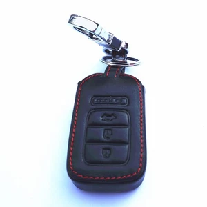 Funda protectora de cuero para llave remota para Honda Accord Civic 4 botones - Imagen 1 de 5