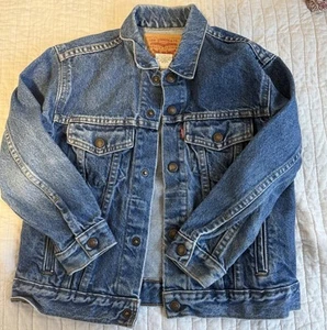 Levi’s Kids Blue Jean Jacket Unisex 7x  - Picture 1 of 3