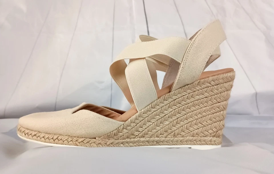 Alpargata Me Too Brody Tacones de Cuña Para Mujer Talla 9.5 Nuevo Sin Caja $80 Foto 1 de 4