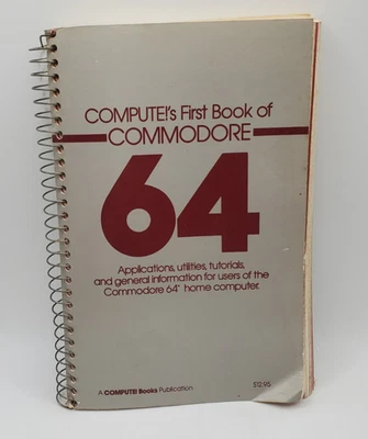 Compute!'s First Book of Commodore 64 Home Computer Apps/Utilities/Tutorials (Z3 - Image 1 of 3