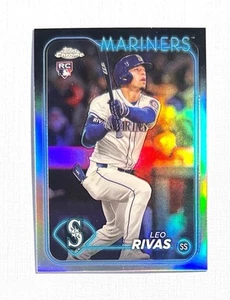 Leo Rivas ~ 2024 Topps Chrome ~ Refractor #USC76 Rookie - Picture 1 of 2