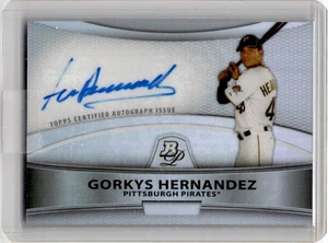 2010 Bowman Platinum #BPA-GH Gorkys Hernandez Prospect Autographs Refractors - Bild 1 von 2