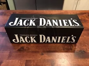 New JACK DANIELS Tennessee Whiskey Tin Box, 13.25”, Embossed Metal - Picture 1 of 4