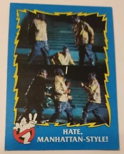 1989 Topps Ghostbusters II Movie Trading Card #57 Hate, Manhattan Style! - Picture 1 of 2