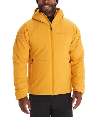 Capuz masculino Marmot Novus ouro amarelo tamanho XL MSRP $220 - Imagem 1 de 4