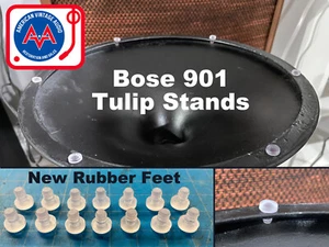 Bose 901 Tulip Stand Replacement Rubber Feet (14 Pcs) For Two Stands - Picture 1 of 6