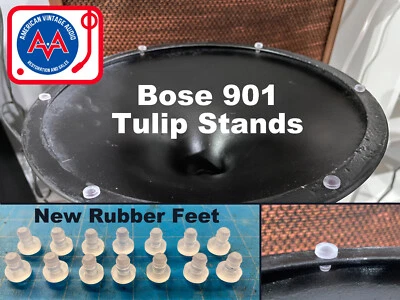 Bose 901 Tulip Stand Replacement Rubber Feet (14 Pcs) For Two Stands - Image 1 of 4