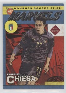 2021-22 Panini Donruss Road to Qatar Net Marvels Federico Chiesa #10
