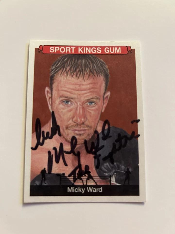 Micky Ward Signed 2018 Sage Sport Kings Gum Card # 41 - Image 1 of 1