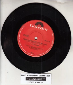 J.J. WILLIAMS Lord have mercy on my soul 7" 45 rpm vinyl record NEW RARE! - Picture 1 of 2
