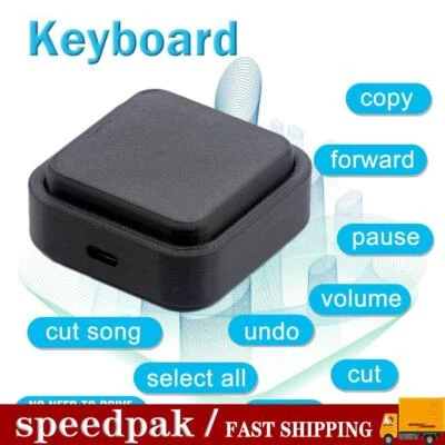 1 Keys Mechanical Keyboard USB Shortcut Programmable windows, MacOS, For I0I1 - Image 1 of 4