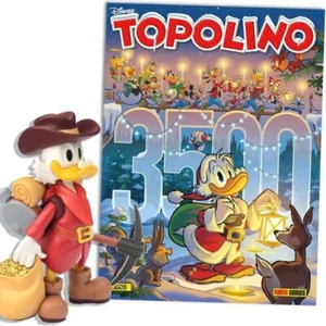 ✅ TOPOLINO 3500 STATUA ZIO PAPERONE CERCATORE  D'ORO NEL KLONDIKE PANINI DISNEY - Foto 1 di 1