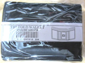 TRI FOLD GELDBÖRSE ECHT LEDER - Bild 1 von 7