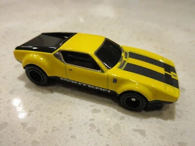 Hot Wheels Boulevard De Tomaso Pantera Gruppo 4 Premium Diecast Yellow Car 2021 Foto 1 de 4