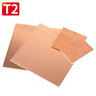 Copper Sheet T2 99.9% Pure Cu Metal Sheet Flat Stock Plate Thick 0.5mm-6mm