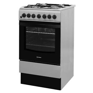 Indesit appliances Refurbished  50cm Single Oven Dual Fuel Cooker S A1/IS5G4PHSS
