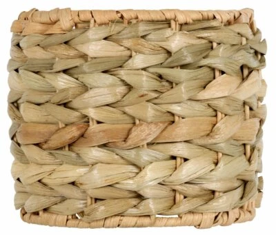 Seagrass 5.5Inch Drum Clip On Chandelier Lamp Shade - Image 1 of 2