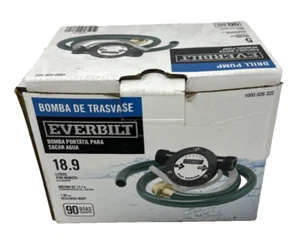 Everbilt Bomba de Agua Taladro Portátil 5 GPM Extracción Transferencia Bomba Caja Abierta - Imagen 1 de 6