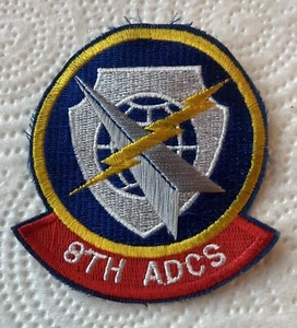 Totanker 3 1/4"" 8TH ADCS EC-135 STRATOTANKER US AIR FORCE PATCH TINKER AFB PILOTA EQUIPAGGIO - Foto 1 di 2