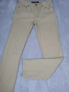 Joe's Jeans Tan Khaki Pants Girls Youth 16 Slim Stretch Mid Rise Pockets 28x29 - Picture 1 of 9