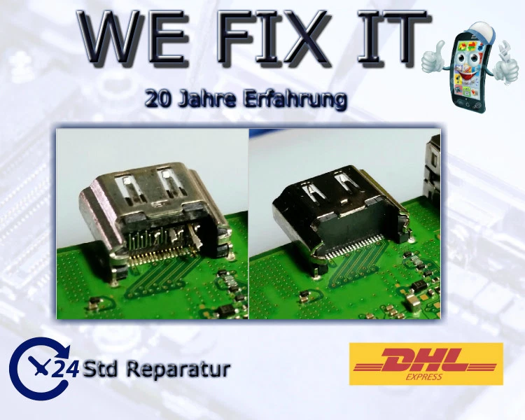 MICROSOFT Xbox Series X HDMI Port Reparatur, Blitzversand innerhalb 24 Stunden