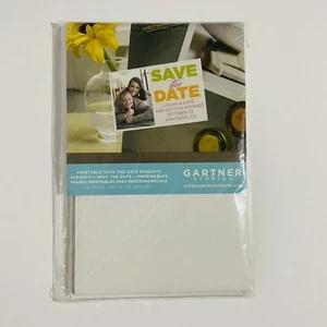 Gartner Studios Printable Save The Date Magnets Wedding Announcement 30 Count - Picture 1 of 3