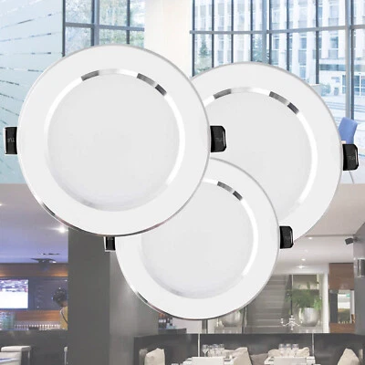 3W 5W 7W Dimmable LED Recessed Ceiling Downlight 220V 240V Light Lamp + Driver E - Image 1 of 4