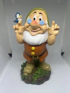 New 2023 Disney Snow White "DOC" Garden Gnome Figure 7.5” Tall New Dwarfs - Picture 1 of 7