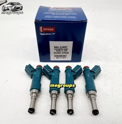 4x Inyectores de Combustible Denso para 10-15 Lexus CT200h Toyota Prius 1.8L 23250-37020 Nuevo Foto 1 de 4