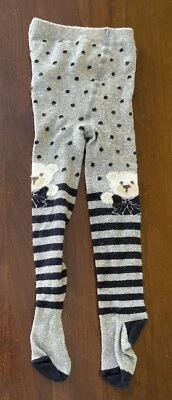 Medias Mayoral Bebé Niñas Lindas Oso Lunares Algodón Rayas Gris Azul Marino 12 M Foto 1 de 3