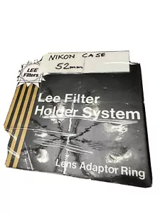 Lee Filters 52mm Lens Thread to Lee 85 Filter Holder Adaptor Ring #L85AR52 - Picture 1 of 3