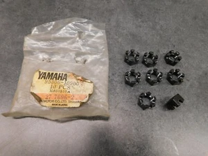 Yamaha    NOS Slotted Nut SL338 SL396 SS338 SS396 SW396 S177j 95306-10900 2330  - Bild 1 von 6