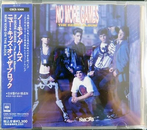New Kids on the Block-No More Games:The Remix Album/1990 CBS Japan CD, OBI, rare - Imagen 1 de 3