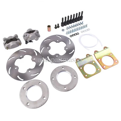 前盘制动器套件 DBK-H-001 适用于本田 Foreman 400 450,Rincon 650 4x4 — 第 1/4 张图片