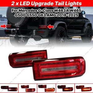2x Rückleuchte Blinker Lauflicht Rot für Für Mercedes G-Klasse W463 G500 G63 AMG - Afbeelding 1 van 14