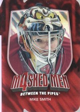 2011-12 Between The Pipes Masked Men IV Ruby Die Cuts #MM-43 Mike Smith