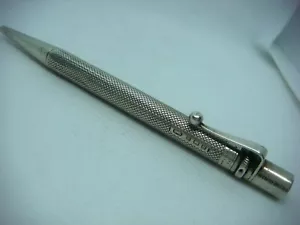 Vintage Pencil Sterling Silver Baker Perm Point Birmingham 1932. - Foto 1 di 6