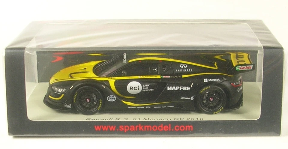 Renault R.s. 01 No.01 Monaco GP 2018 (Alain Prost) 1:43 Spark - Image 1 of 1