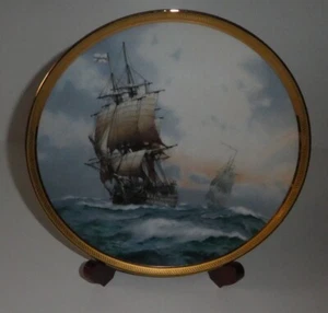 6 Sammelteller Franklin Mint - berühmte Segelschiffe, limitierte Erstausgabe,TOP - Bild 1 von 18