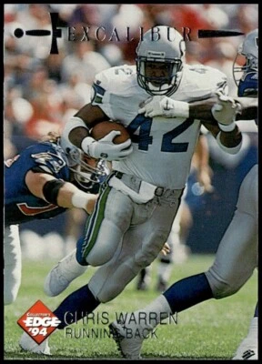 Collector's Edge Excalibur #70 1994 Chris Warren Foto 1 de 2