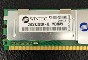 Wintec 39C935282D-IL PC2-5300-1G/FBDIMM Memory Module - Picture 1 of 3