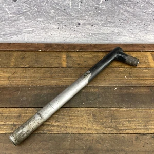 Vintage BMX Layback Seatpost 26.0 mm 26 mm Old School BMX Black Steel 00s 2001 - Picture 1 of 9