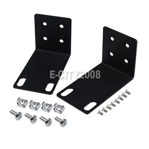 Rack Mount Kit 1U Rack Ears for NETGEAR Series Switches JGS/MS/RPS/SRX/XS/XSM/FS - Picture 1 of 7