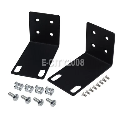 Rack Mount Kit 1U Rack Ears for NETGEAR Series Switches JGS/MS/RPS/SRX/XS/XSM/FS - Image 1 of 4