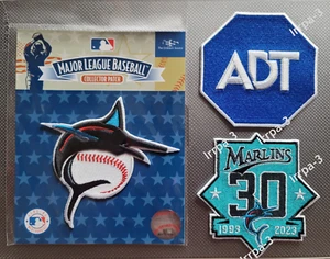 Official Florida Miami Sleeve Patch  Logo Patch+ 30 Seasons Patch + ADT Ad Patch - Picture 1 of 2