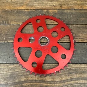Odyssey Series Z-915 Sprocket 45t Red Old School BMX Z915 45 Tooth Alloy 90s - Picture 1 of 12