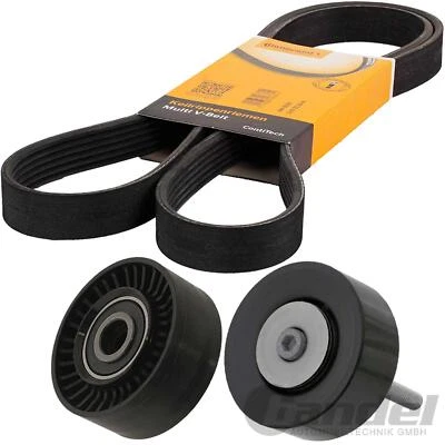 CONTI KEILRIPPENRIEMEN+SPANN- UMLENK ROLLE passend für BMW E46 E60 E65 E53 E83 - Bild 1 von 4