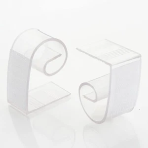 12 pcs 1.2" Clear Table Skirt Large Clips Linens Wedding Party Event Supplies - Picture 1 of 4