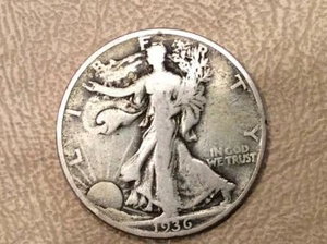 1936 WALKING LIBERTY HALF DOLLAR - Bild 1 von 2